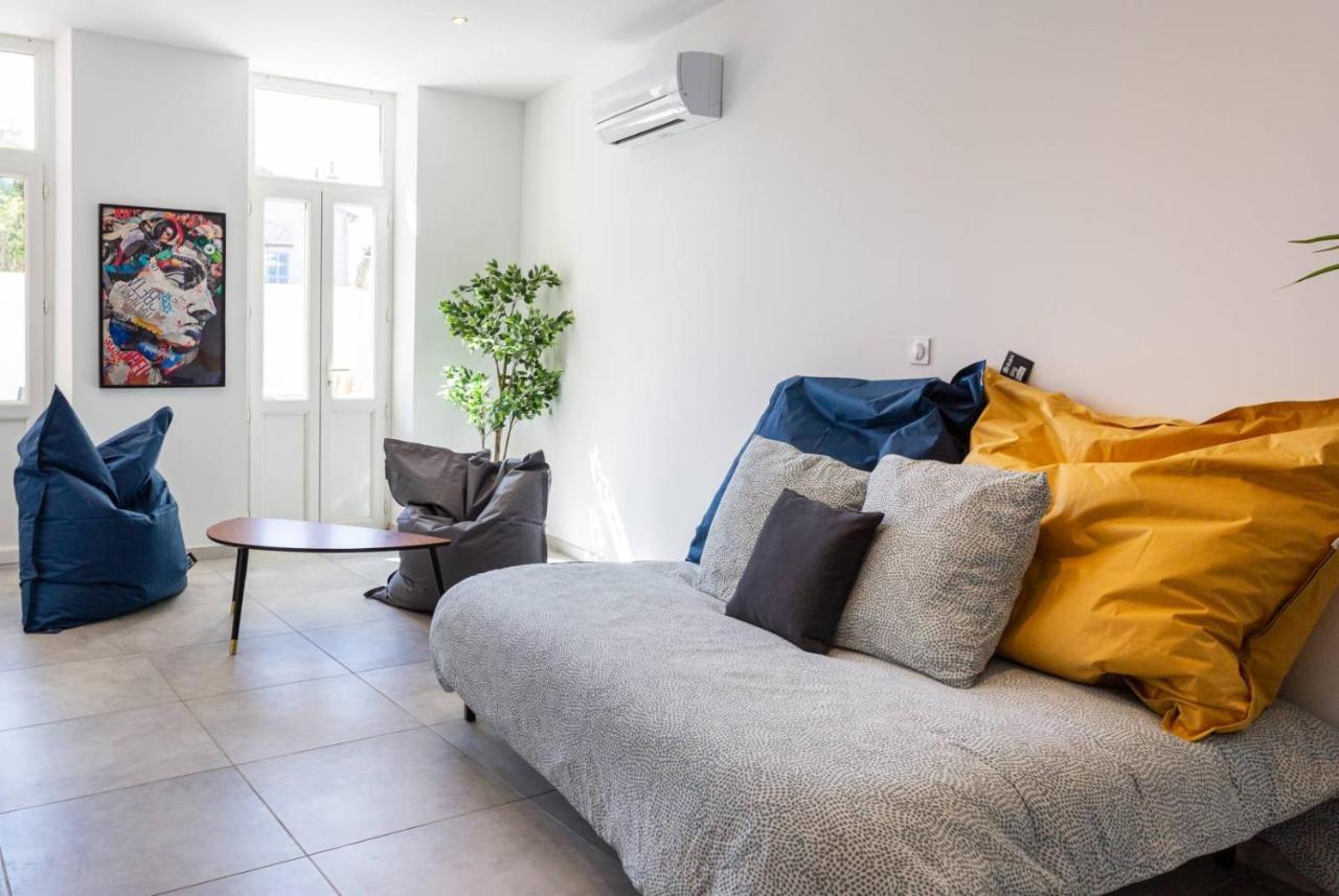 MaxBnb - CLIMATISÉ - Grand Studio 37m2&terrasse 30m2 - Est Toulon Extérieur photo
